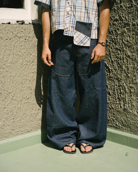 Denim Baggy Pants