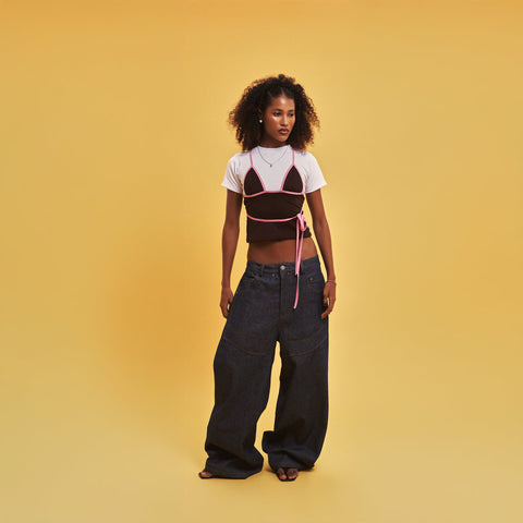 Denim Baggy Pants